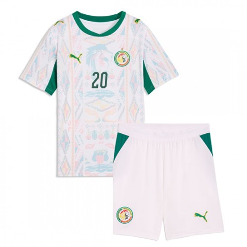 Senegal VM 2026 Hemmaställ Barn Habib Diallo 20 Fotbollskit 2 Senegal VM 2026 Hemmaställ Barn Habib Diallo 20 Fotbollskit