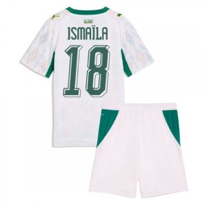 Senegal VM 2026 Hemmaställ Barn Ismaïla Sarr 18 Fotbollskit