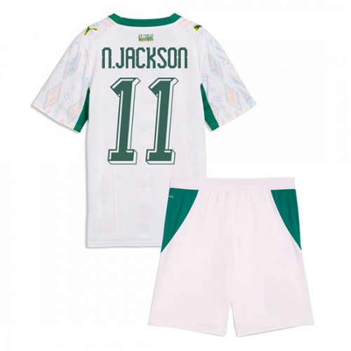 Senegal VM 2026 Hemmaställ Barn Nicolas Jackson 11 Fotbollskit 1 Senegal VM 2026 Hemmaställ Barn Nicolas Jackson 11 Fotbollskit