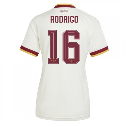 Spanien Bortatröja VM 2026 Rodri 16 Dam Fotbollströja 1 Spanien Bortatröja VM 2026 Rodri 16 Dam Fotbollströja