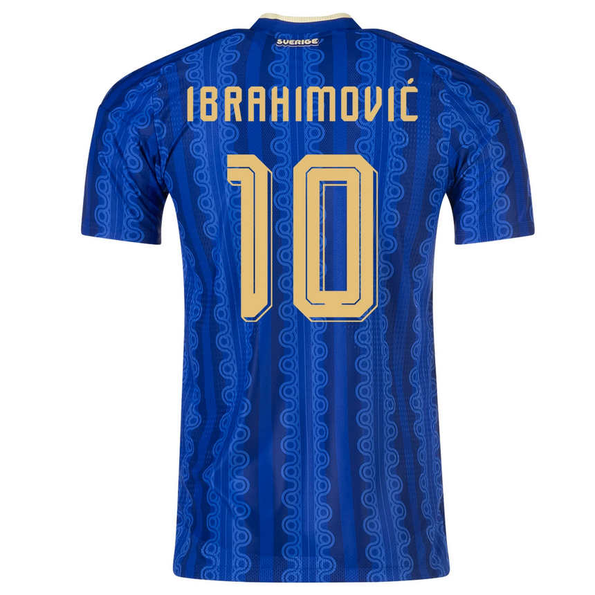 Sverige Bortatröja VM 2026 Zlatan Ibrahimović 10 Herr Fotbollströja 1 Sverige Bortatröja VM 2026 Zlatan Ibrahimović 10 Herr Fotbollströja