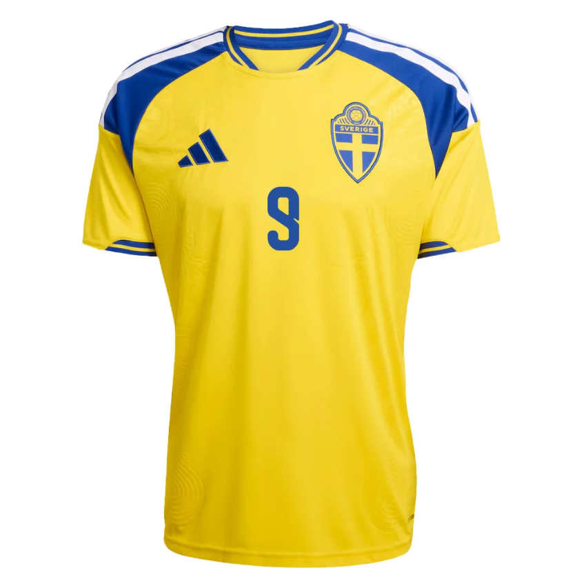 Sverige Hemmatröja VM 2026 Herr Alexander Isak 9 Landslagströja