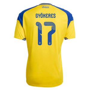 Sverige Hemmatröja VM 2026 Herr Viktor Gyökeres 17 Landslagströja