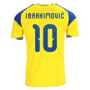 Sverige Hemmatröja VM 2026 Zlatan Ibrahimović 10 Herr Fotbollströja