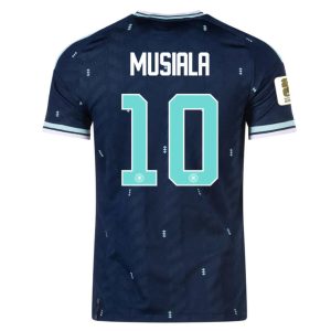 Tyskland Bortatröja VM 2026 Herr – Jamal Musiala 10 Fotbollströja (Med VM 2026-märke)