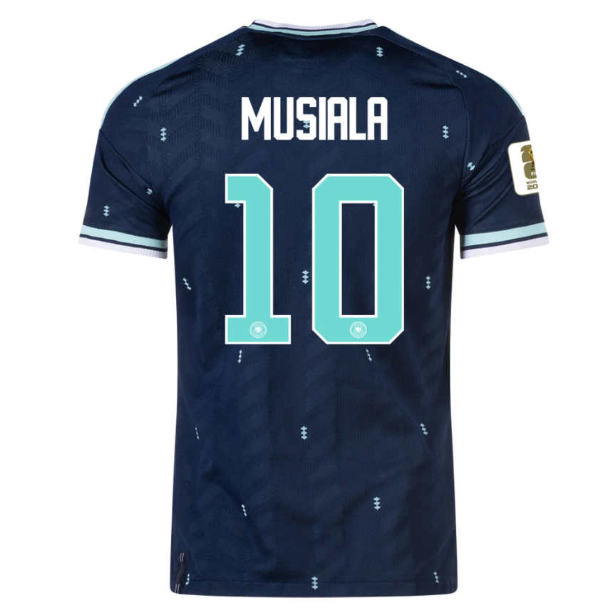 Tyskland Bortatröja VM 2026 Herr – Jamal Musiala 10 Fotbollströja med VM-Patch 1 Tyskland Bortatröja VM 2026 Herr – Jamal Musiala 10 Fotbollströja (Med VM 2026-märke)