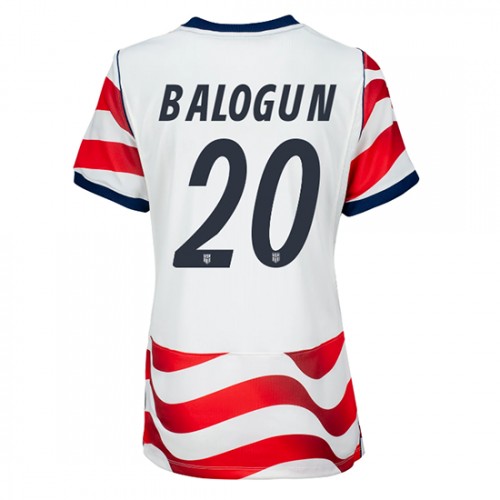 USA VM 2026 Hemmatröja Folarin Balogun 20 Dam Fotbollströja 1 USA VM 2026 Hemmatröja Folarin Balogun 20 Dam Fotbollströja