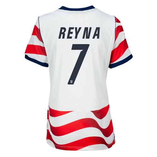 USA VM 2026 Hemmatröja Gio Reyna 7 Dam Fotbollströja