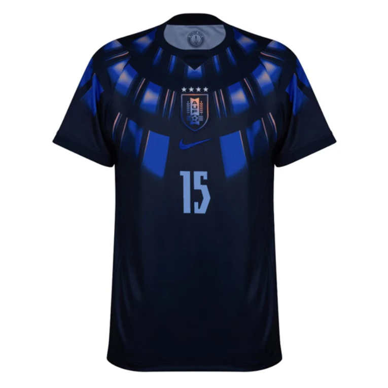 Uruguay Bortatröja VM 2026 Federico Valverde 15 Herr Fotbollströja 2 Uruguay Bortatröja VM 2026 Federico Valverde 15 Herr Fotbollströja